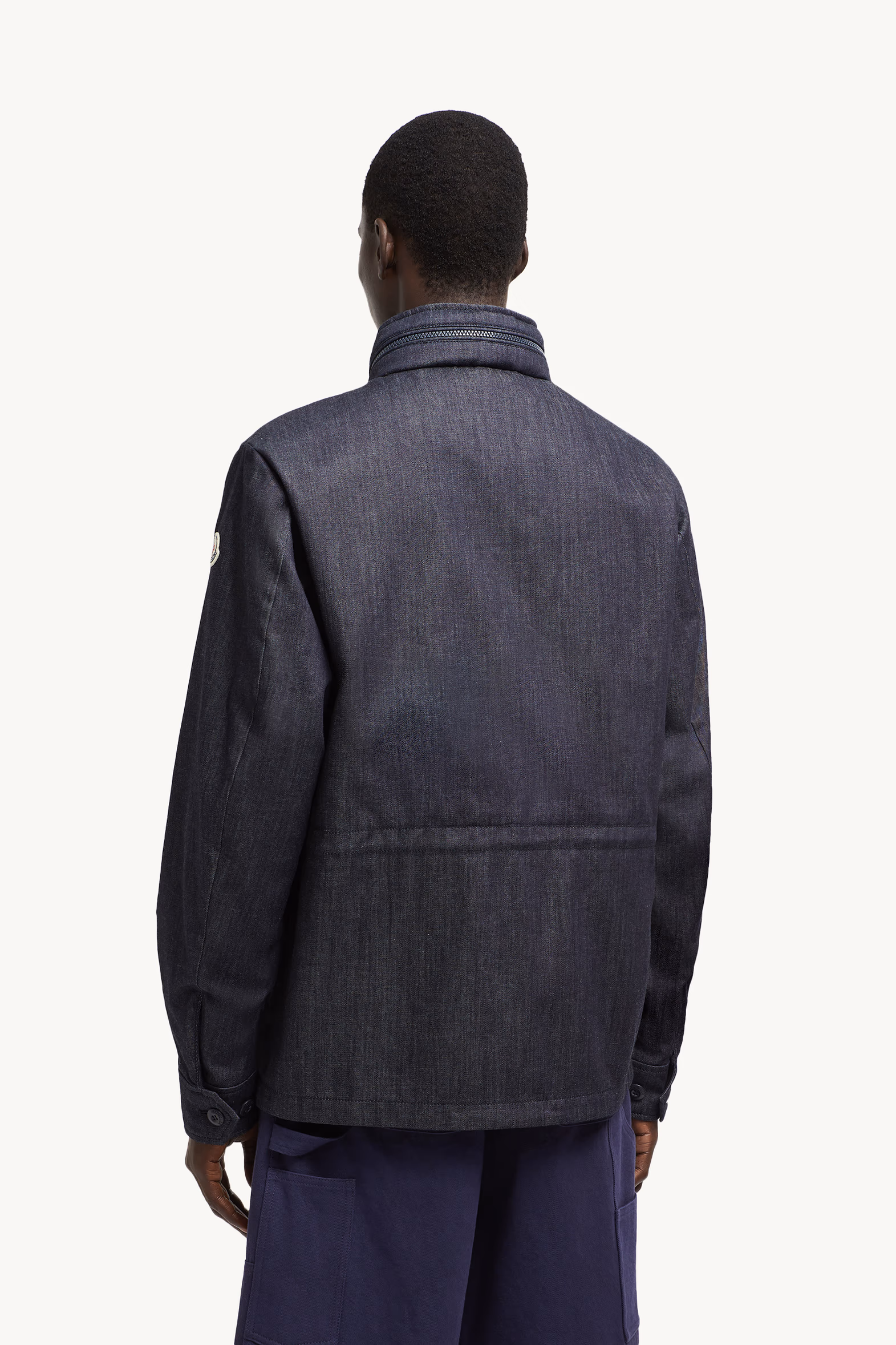 Veste utilitaire Chesery en denim Hommes Bleu Jean Moncler 5